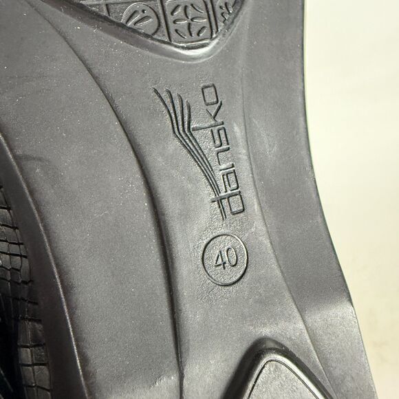 Dansko Nastacia Loafers Women's 9.5 Black Croc Leather Slip-On Low Top Shoes - Picture 10 of 10